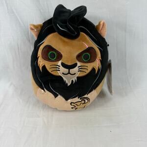 NWT Squishmallows Disney Plush 8” Scar Lion King Mufasa